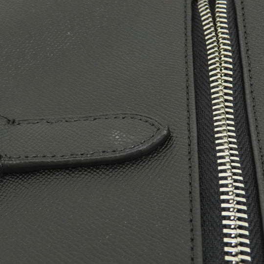 COACH Tote Bag C2842 leather black 2WAY Women Used Authentic