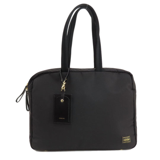 PORTER Business bag Nylon black logo