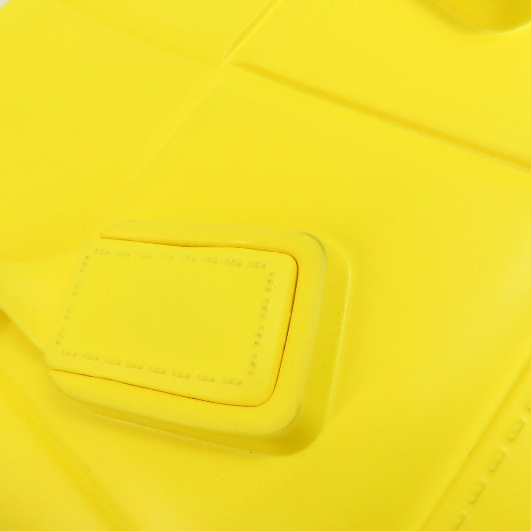 BOTTEGAVENETA Handbag rubber yellow arco rubber tote Women Used Authentic