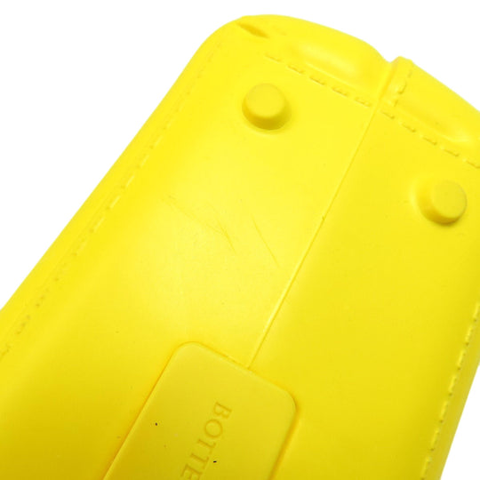 BOTTEGAVENETA Handbag rubber yellow arco rubber tote Women Used Authentic