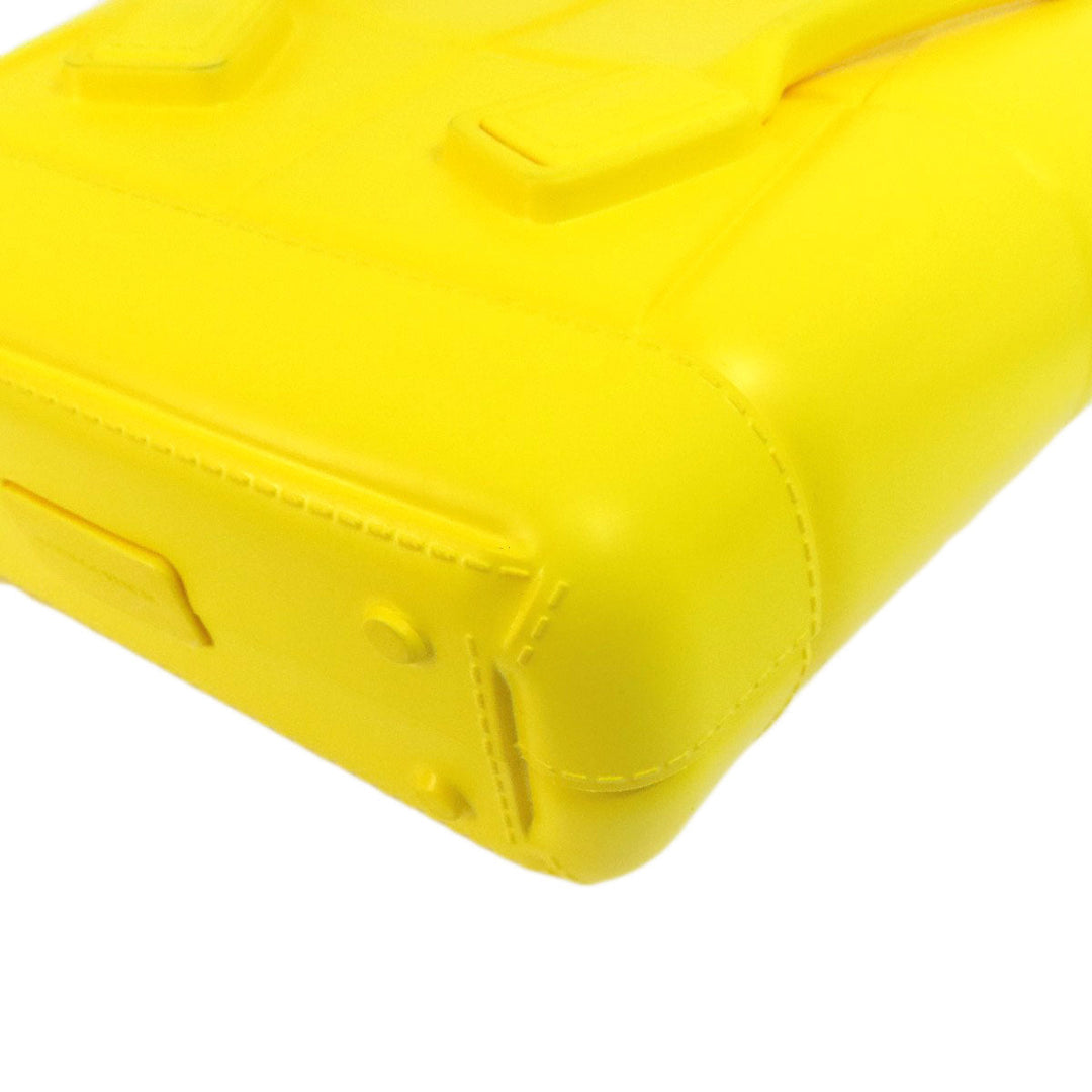 BOTTEGAVENETA Handbag rubber yellow arco rubber tote Women Used Authentic