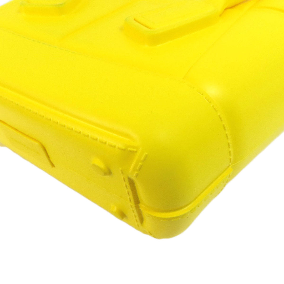 BOTTEGAVENETA Handbag rubber yellow arco rubber tote Women Used Authentic