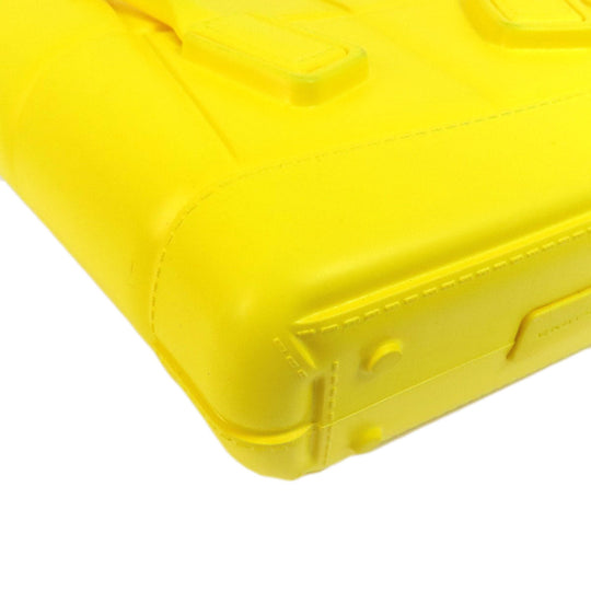 BOTTEGAVENETA Handbag rubber yellow arco rubber tote Women Used Authentic