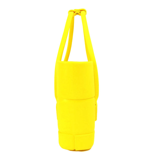 BOTTEGAVENETA Handbag rubber yellow arco rubber tote Women Used Authentic