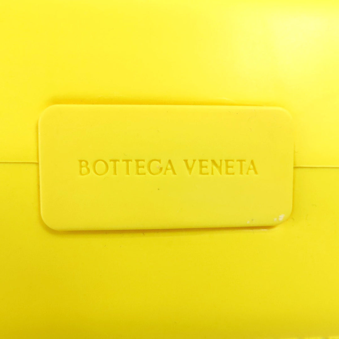 BOTTEGAVENETA Handbag rubber yellow arco rubber tote Women Used Authentic
