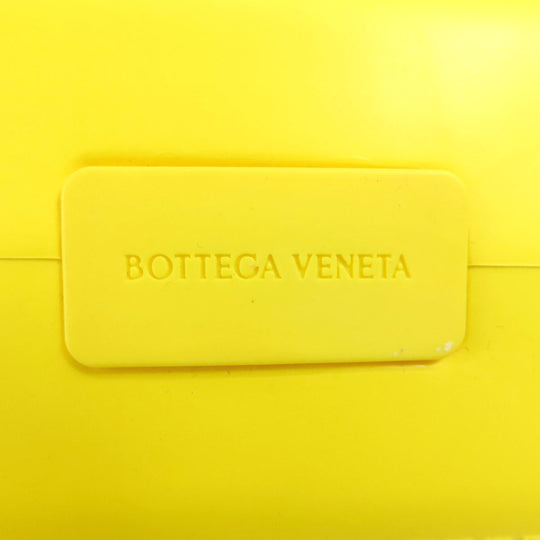 BOTTEGAVENETA Handbag rubber yellow arco rubber tote Women Used Authentic