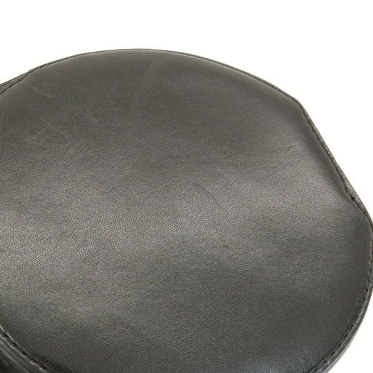 CHANEL Handbag Calfskin black Chocolate bar Women Used Authentic