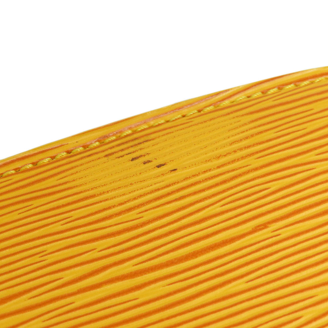 LOUIS VUITTON Tote Bag M52269 Epi yellow Saint Jacques Shopping Tassili Yellow Women Used Authentic