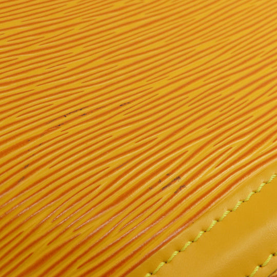 LOUIS VUITTON Tote Bag M52269 Epi yellow Saint Jacques Shopping Tassili Yellow Women Used Authentic