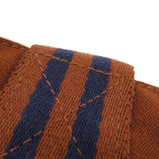 HERMES Handbag canvas Brown Sack Fool Toe PM Women Used Authentic