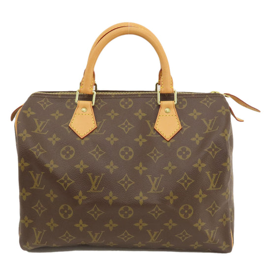 LOUIS VUITTON Boston Duffel bag M41526 Monogram canvas Brown Speedy 30 monogram Women Used Authentic