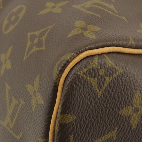 LOUIS VUITTON Boston Duffel bag M41526 Monogram canvas Brown Speedy 30 monogram Women Used Authentic