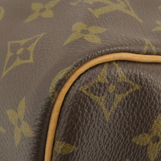 LOUIS VUITTON Boston Duffel bag M41526 Monogram canvas Brown Speedy 30 monogram Women Used Authentic