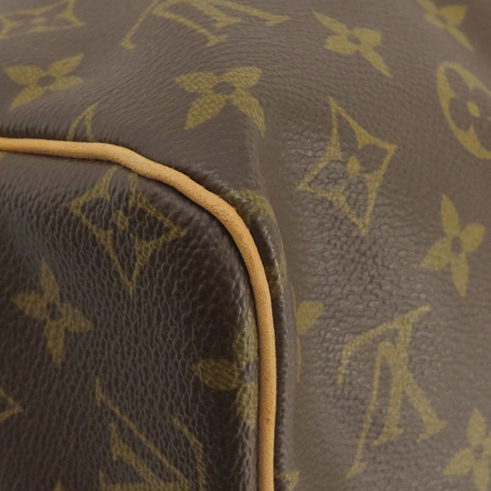 LOUIS VUITTON Boston Duffel bag M41526 Monogram canvas Brown Speedy 30 monogram Women Used Authentic