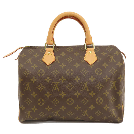 LOUIS VUITTON Boston Duffel bag M41526 Monogram canvas Brown Speedy 30 monogram Women Used Authentic