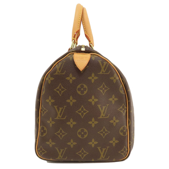LOUIS VUITTON Boston Duffel bag M41526 Monogram canvas Brown Speedy 30 monogram Women Used Authentic