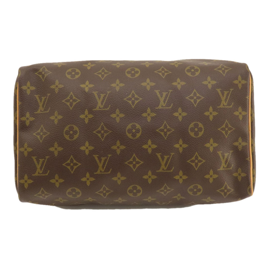 LOUIS VUITTON Boston Duffel bag M41526 Monogram canvas Brown Speedy 30 monogram Women Used Authentic