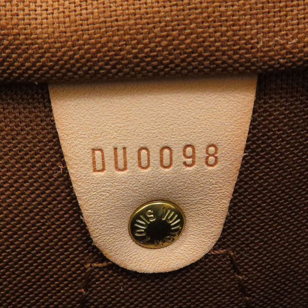 LOUIS VUITTON Boston Duffel bag M41526 Monogram canvas Brown Speedy 30 monogram Women Used Authentic
