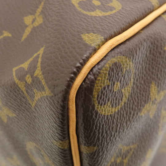 LOUIS VUITTON Tote Bag M41524 Monogram canvas Brown Speedy 35 Monogram