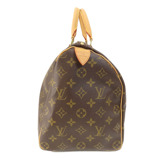 LOUIS VUITTON Tote Bag M41524 Monogram canvas Brown Speedy 35 Monogram