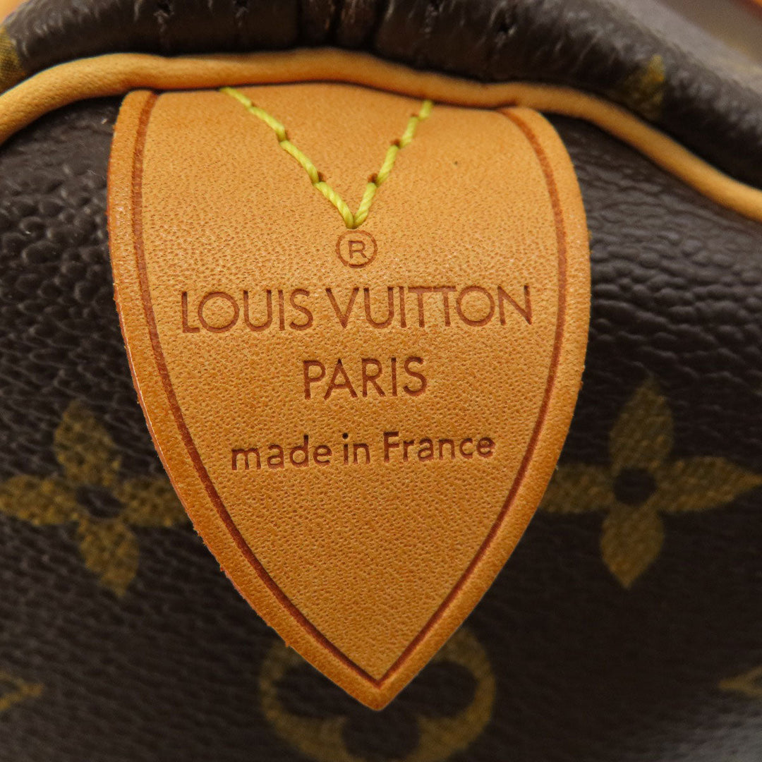LOUIS VUITTON Tote Bag M41524 Monogram canvas Brown Speedy 35 Monogram