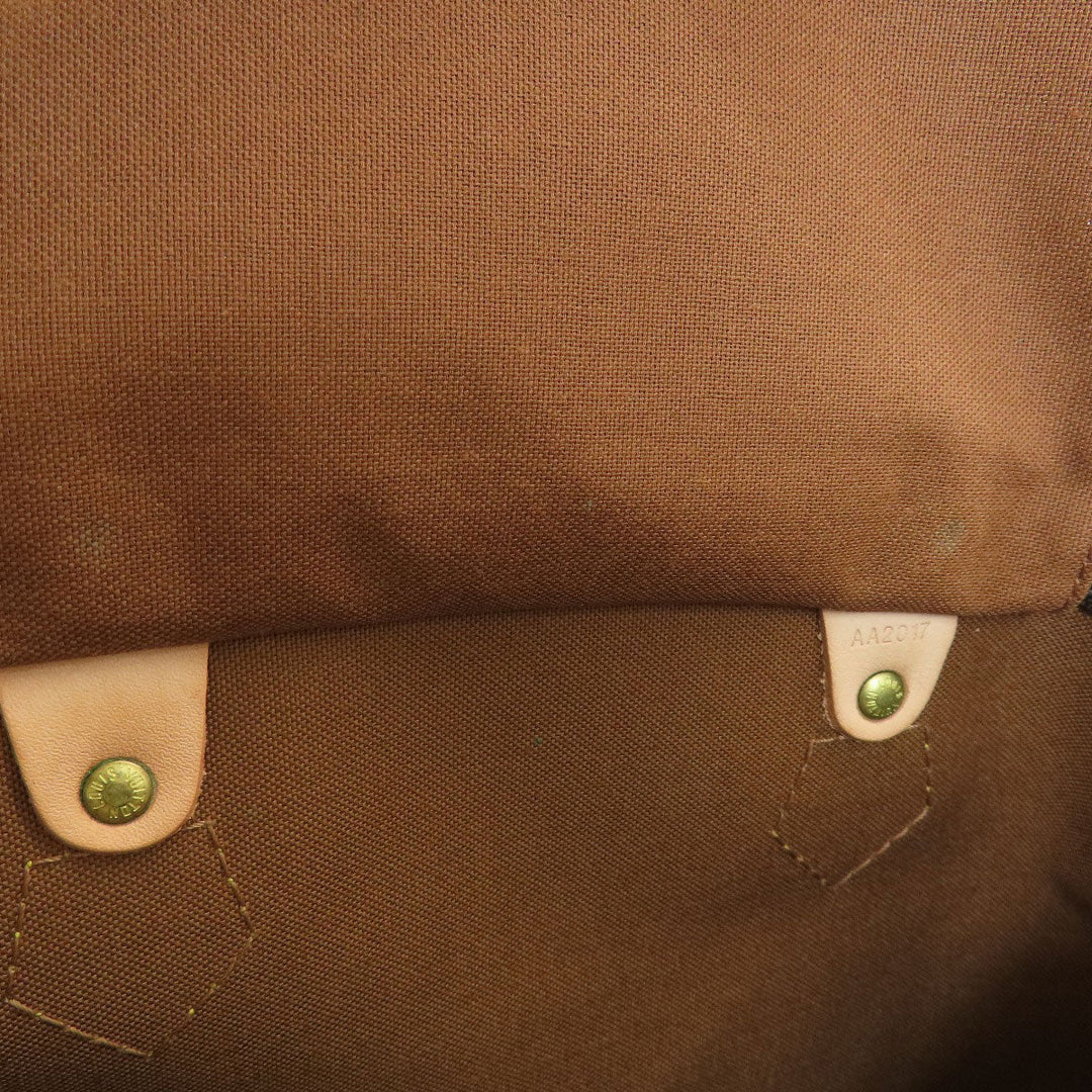 LOUIS VUITTON Tote Bag M41524 Monogram canvas Brown Speedy 35 Monogram