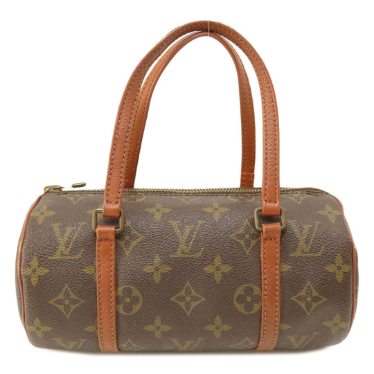 LOUIS VUITTON Handbag M51367 Monogram canvas Brown Papillon 22 Old Monogram Women Used Authentic