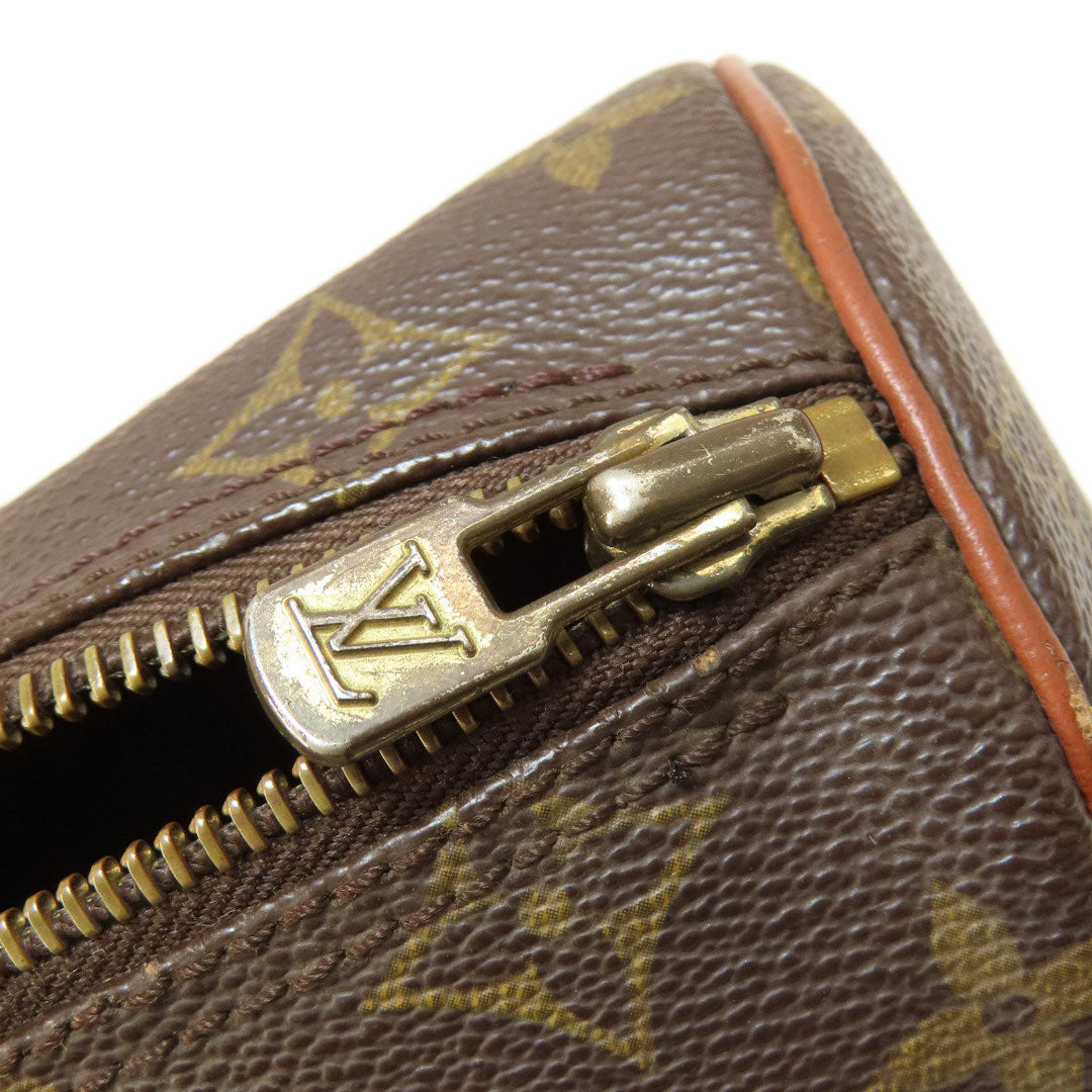 LOUIS VUITTON Handbag M51367 Monogram canvas Brown Papillon 22 Old Monogram Women Used Authentic