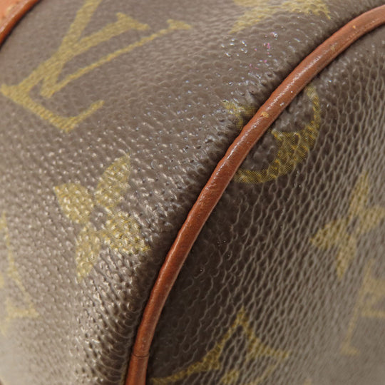 LOUIS VUITTON Handbag M51367 Monogram canvas Brown Papillon 22 Old Monogram Women Used Authentic