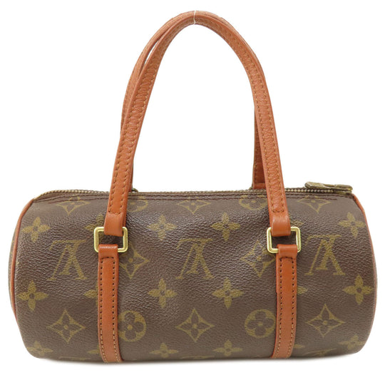 LOUIS VUITTON Handbag M51367 Monogram canvas Brown Papillon 22 Old Monogram Women Used Authentic