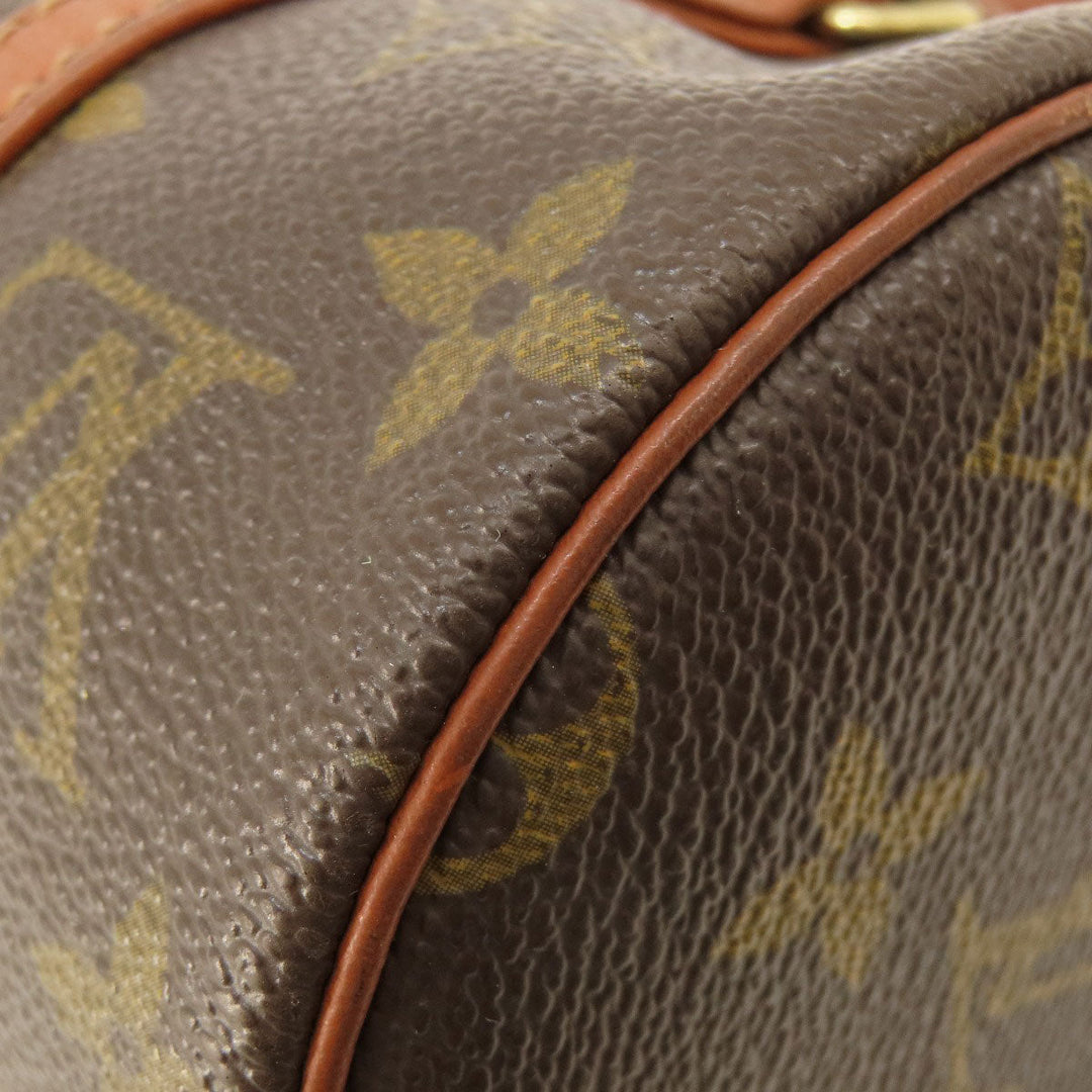 LOUIS VUITTON Handbag M51367 Monogram canvas Brown Papillon 22 Old Monogram Women Used Authentic