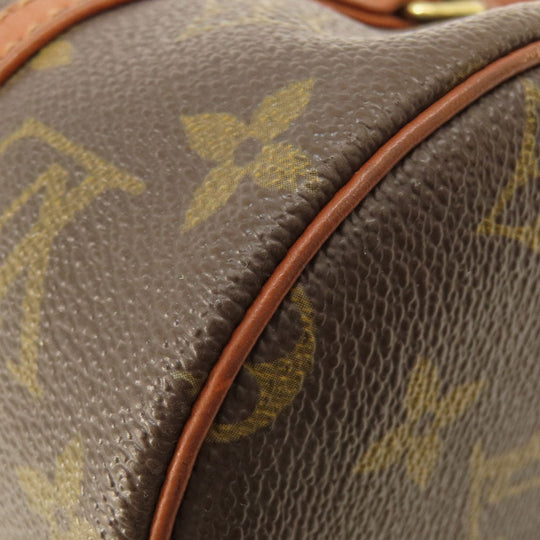 LOUIS VUITTON Handbag M51367 Monogram canvas Brown Papillon 22 Old Monogram Women Used Authentic