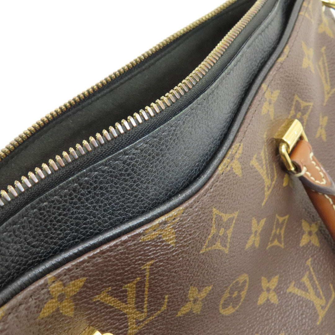 LOUIS VUITTON Handbag M41064 Monogram canvas Brown Pallas MM Monogram Women Used Authentic