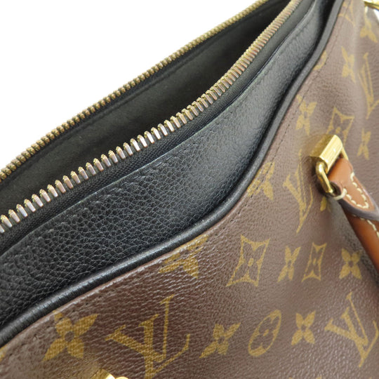 LOUIS VUITTON Handbag M41064 Monogram canvas Brown Pallas MM Monogram Women Used Authentic