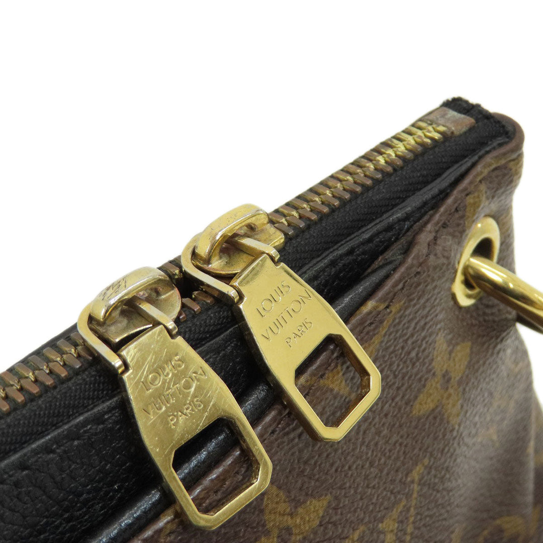 LOUIS VUITTON Handbag M41064 Monogram canvas Brown Pallas MM Monogram Women Used Authentic