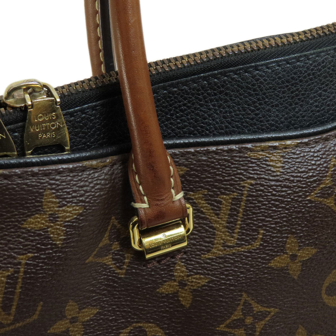 LOUIS VUITTON Handbag M41064 Monogram canvas Brown Pallas MM Monogram Women Used Authentic
