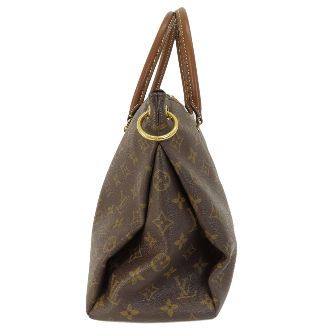 LOUIS VUITTON Handbag M41064 Monogram canvas Brown Pallas MM Monogram Women Used Authentic
