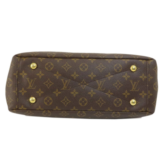 LOUIS VUITTON Handbag M41064 Monogram canvas Brown Pallas MM Monogram Women Used Authentic