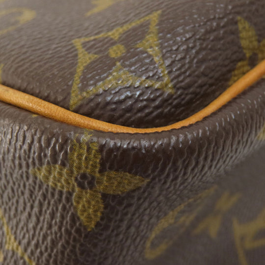 LOUIS VUITTON Handbag M47270 Monogram canvas Brown Deauville Monogram Women Used Authentic