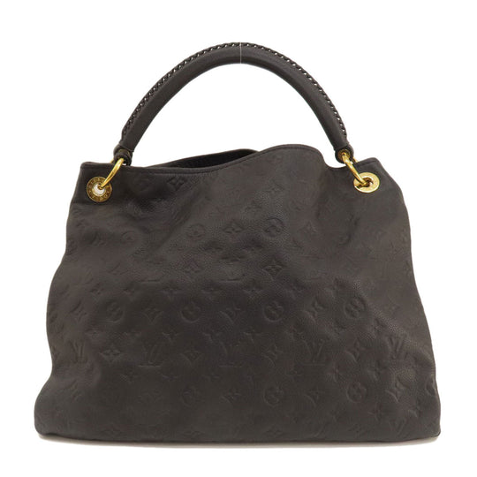 LOUIS VUITTON Tote Bag M93448 Monogram Ann Platt black ArtsyMM Monogram Empreinte Women Used Authentic