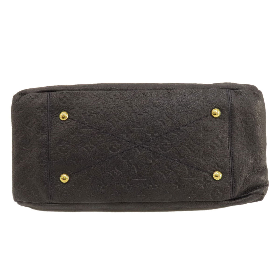 LOUIS VUITTON Tote Bag M93448 Monogram Ann Platt black ArtsyMM Monogram Empreinte Women Used Authentic