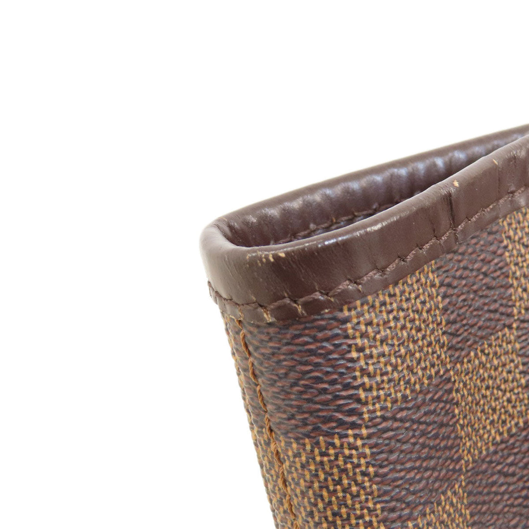 LOUIS VUITTON Tote Bag N51105 Damier canvas Brown Neverfull MM Former Damier Ebene Women Used Authentic