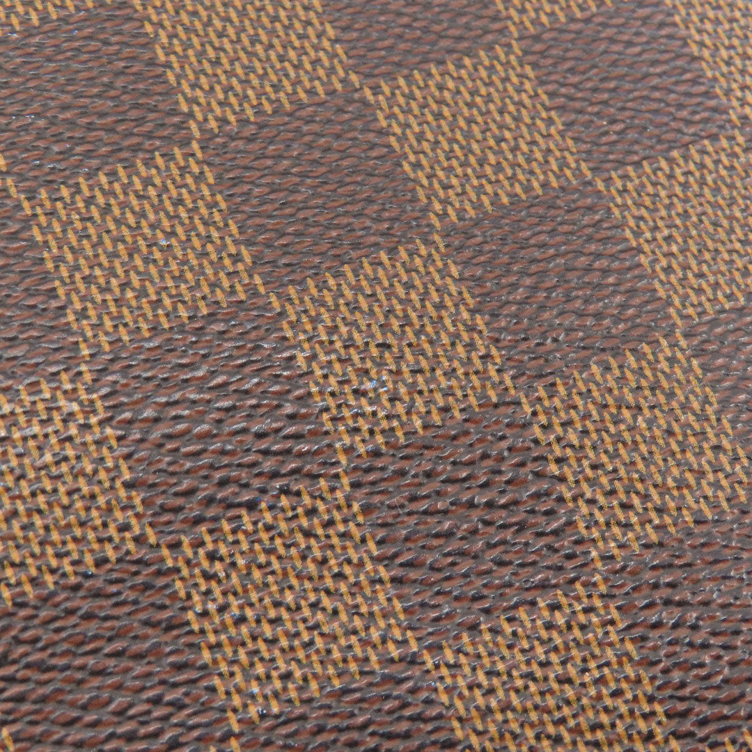 LOUIS VUITTON Tote Bag N51105 Damier canvas Brown Neverfull MM Former Damier Ebene Women Used Authentic