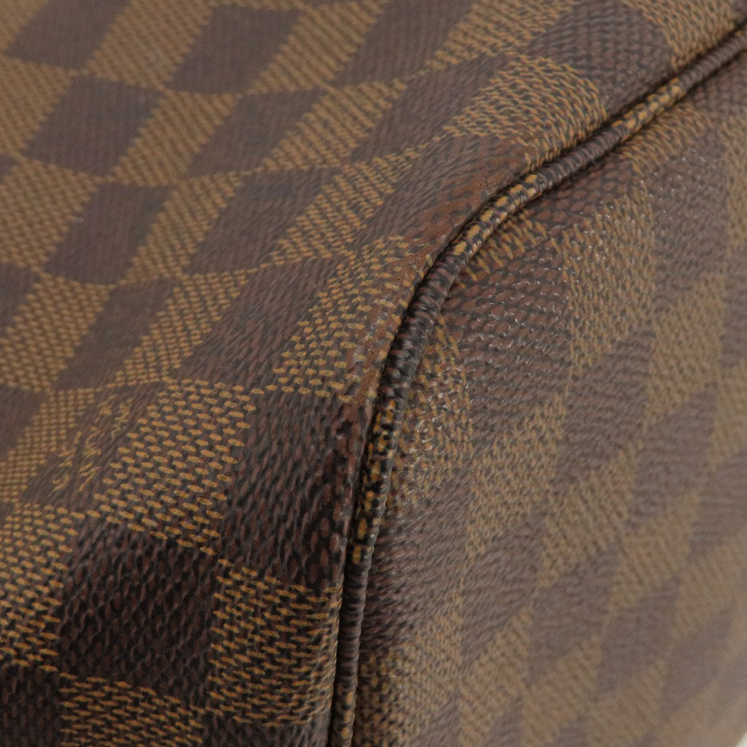 LOUIS VUITTON Tote Bag N51105 Damier canvas Brown Neverfull MM Former Damier Ebene Women Used Authentic