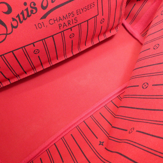 LOUIS VUITTON Tote Bag N51105 Damier canvas Brown Neverfull MM Former Damier Ebene Women Used Authentic