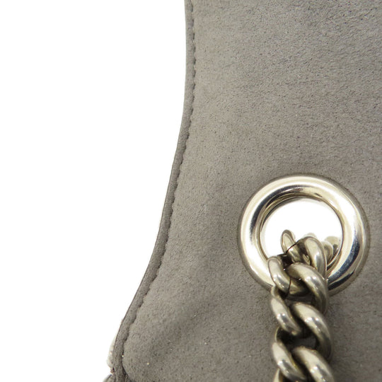 FENDI Shoulder Bag 8BR793 polyester Brown Baguette Chain Midi FF Tapestry