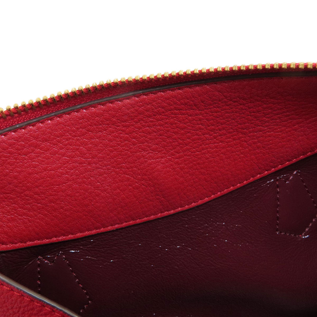 Tory Burch Handbag leather Red 2WAY Women Used Authentic