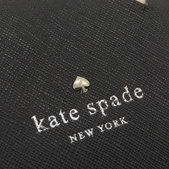 Kate Spade Tote Bag leather black logo