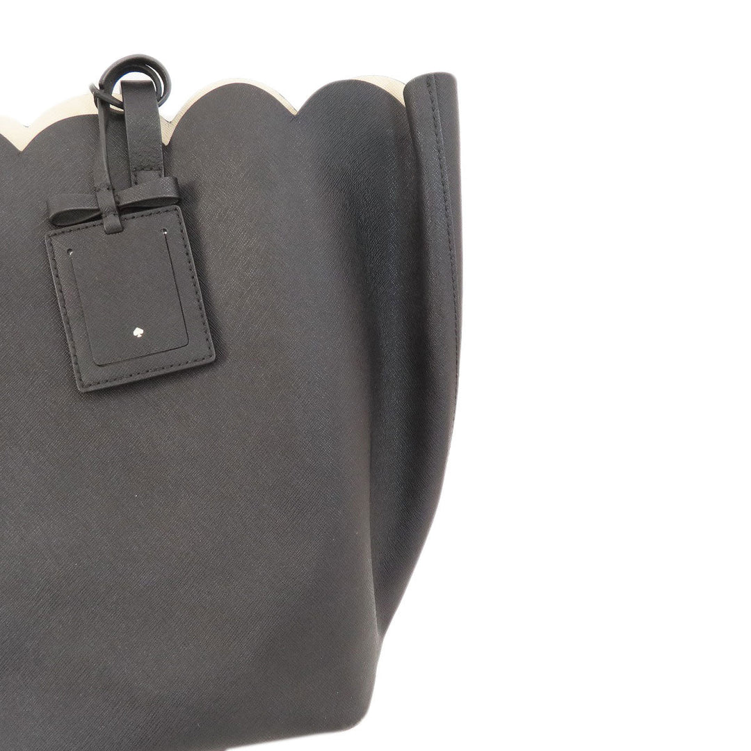 Kate Spade Tote Bag leather black logo