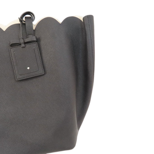 Kate Spade Tote Bag leather black logo